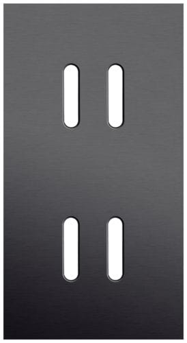 Niko - PLAQUE DOUBLE, V71, POUR NIKO ROCKER (2X2P), NIKO HOME CONTROL