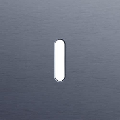 Niko - PLAQUE SIMPLE, POUR NIKO ROCKER (1P), NIKO HOME CONTROL