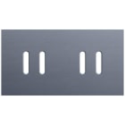 Niko - PLAQUE DOUBLE, H71, POUR NIKO ROCKER (2X2P), NIKO HOME CONTROL