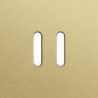 Niko - PLAQUE SIMPLE, POUR NIKO ROCKER (2P), NIKO HOME CONTROL