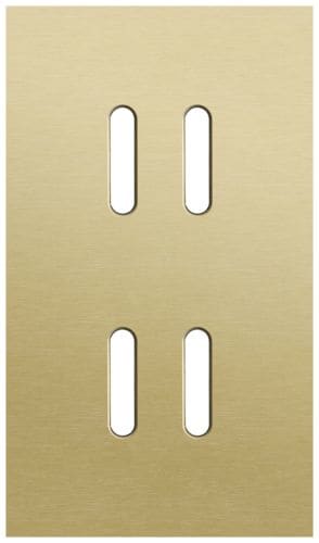 Niko - PLAQUE DOUBLE, V60, POUR NIKO ROCKER (2X2P), NIKO HOME CONTROL