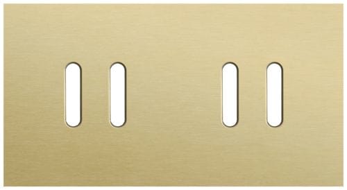 Niko - PLAQUE DOUBLE, H71, POUR NIKO ROCKER (2X2P), NIKO HOME CONTROL