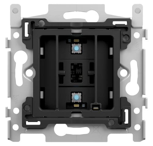 Niko - SOCLE DBLE POUSSOIR, CAPT CONF, 60X71, VIS, NIKO HOME CONTROL