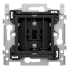 Niko - SOCLE DBLE POUSSOIR, CAPT CONF, 60X71, VIS, NIKO HOME CONTROL