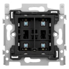 Niko - SOCLE POUSSOIR QUADR, CAPT CONF, 60X71, VIS, NIKO HOME CONTROL