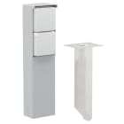 Niko - BORNE DE JARDIN AVEC 2 PRISES, BROCHE DE TERRE, POINTE