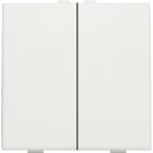 Niko - BOUTON-POUSSOIR DOUBLE POUR NIKO HOME CONTROL