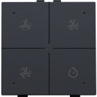 Niko - COMMANDE DE VENTILATION AVEC LED POUR NIKO HOME CONTROL