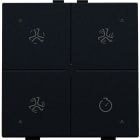 Niko - COMMANDE DE VENTILATION AVEC LED POUR NIKO HOME CONTROL