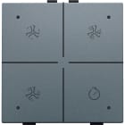 Niko - COMMANDE DE VENTILATION AVEC LED POUR NIKO HOME CONTROL