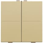 Niko - TOUCHE DOUBLE POUR INTERRUPTEUR/BOUTON SANS FIL À 4 COMMANDES