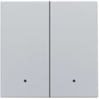 Niko - SET DE FINITION INTERRUPTEUR/BOUTON DBL ÉLECTRON., AVEC LENTILLE