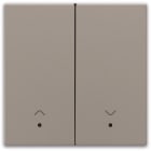 Niko - SET DE FINITION INTERRUPTEUR VOLETS ÉLECTRON. DBL, AVEC LENTILLE