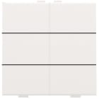 Niko - BOUTON-POUSSOIR SEXTUPLE POUR NIKO HOME CONTROL