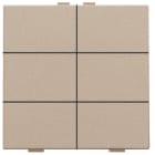 Niko - BOUTON-POUSSOIR SEXTUPLE POUR NIKO HOME CONTROL