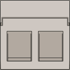 Niko - ENJOLIVEUR DATA 2X RJ