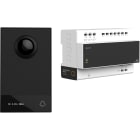 Niko - KIT VIDÉO EN SAILLIE, 2 FILS, POSTE EXT., 1 BOUTON DE SONNERIE