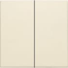 Niko - SET DE FINITION INTERRUPTEUR OU BOUTON-POUSSOIR DOUBLE ÉLECTR.