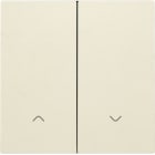 Niko - SET DE FINITION INTERRUPTEUR POUR VOLETS ÉLECTRONIQUE DOUBLE