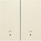 Niko - SET DE FINITION INTERRUPTEUR VOLETS ÉLECTRON. DBL, AVEC LENTILLE