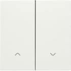 Niko - SET DE FINITION INTERRUPTEUR POUR VOLETS ÉLECTRONIQUE DOUBLE