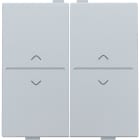 Niko - TOUCHE DBL FLÈCHES PR INTERRUPTEUR/BOUTON SANS FIL À 4 CONTACTS