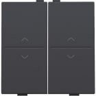 Niko - TOUCHE DBL FLÈCHES PR INTERRUPTEUR/BOUTON SANS FIL À 4 CONTACTS