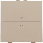 Niko - TOUCHE SIMP. FLÈCHES PR INTERRUPTEUR/BOUTON SANS FIL, 2 CONTACTS