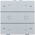 Niko - COMMANDE DE VARIATEUR DOUBLE AVEC LED POUR NIKO HOME CONTROL