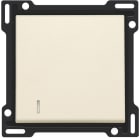 Niko - SET DE FINITION AVEC VOYANT PR INTERRUPTEUR/BOUTON-POUSS. SIMPLE