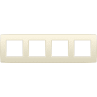 Niko - PLAQUE DE RECOUVREMENT QUADRUPLE AVEC 71MM D'ENTRAXE