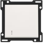 Niko - SET DE FINITION AVEC VOYANT PR INTERRUPTEUR/BOUTON-POUSS. SIMPLE