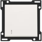 Niko - SET DE FINITION AVEC VOYANT PR INTERRUPTEUR/BOUTON-POUSS. SIMPLE