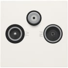 Niko - SET DE FINITION DOUBLE PRISE COAXIALE SIMPLE ET SATELLITE