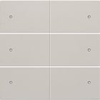 Niko - SET DE FINITION BOUTON-POUSS. SEXT. LIBRE DE POTENTIEL 24V, LED