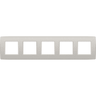 Niko - PLAQUE DE RECOUVREMENT QUINTUPLE AVEC 71MM D'ENTRAXE