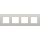 Niko - PLAQUE DE RECOUVREMENT QUADRUPLE AVEC 71MM D'ENTRAXE