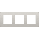 Niko - PLAQUE DE RECOUVREMENT TRIPLE AVEC 71MM D'ENTRAXE