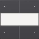 Niko - SET DE FINITION BOUTON QUADR., LIBRE DE POTENT., ÉTIQUETTE, LED