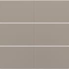 Niko - SET DE FINITION BOUTON-POUSS. SEXTUPLE, LIBRE DE POTENTIEL 24V