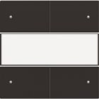 Niko - SET DE FINITION BOUTON QUADR., LIBRE DE POTENT., ÉTIQUETTE, LED