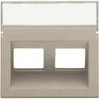 Niko - ENJOLIVEUR DATA 2X RJ, SORTIE OBLIQUE