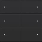 Niko - SET DE FINITION BOUTON-POUSS. SEXT. LIBRE DE POTENTIEL 24V, LED