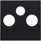 Niko - SET DE FINITION 2 CONN. COAX. SIMPLES TV/FM ET 1 CONN. SATELLITE