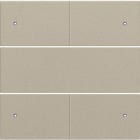 Niko - SET DE FINITION BOUTON-POUSS. QUADR. LIBRE DE POTENTIEL 24V, LED