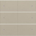 Niko - SET DE FINITION BOUTON-POUSS. SEXT. LIBRE DE POTENTIEL 24V, LED