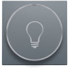 Niko - FINITION AVEC SYMBOLE LAMPE PR BOUTON-POUSSOIR 6A AVEC CULOT E10