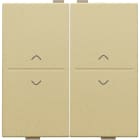 Niko - TOUCHE DBL FLÈCHES PR INTERRUPTEUR/BOUTON SANS FIL À 4 CONTACTS