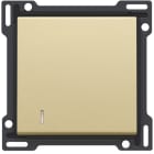 Niko - SET DE FINITION AVEC VOYANT PR INTERRUPTEUR/BOUTON-POUSS. SIMPLE