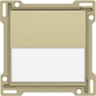 Niko - SET DE FINITION AVEC ÉTIQUETTE POUR INTERRUPTEUR/BOUTON SIMPLE